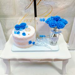 #533 ミニチュア　推し活セット　＊ブルー💙