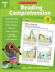 Scholastic Success with Reading Comprehension Grade 1 Workbook （２冊）