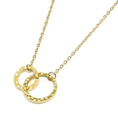 ☆ 009.ゴールド ☆ サージカルステンレスネックレス ネックレス サージカルステンレス ジュエリー ステンレス アクセサリー 槌目 きれいめ シンプル 上品 おしゃれ かわいい レディース レディースアクセサリー フォーマル デイリー エレガント オフィス