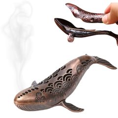 お香立て 線香立て 香炉 横置き オシャレ くじら お香たて 香立て 灰がこぼれない クジラ おしゃれ 鯨 お香スタンド 線香たて 横置 お香 皿 可愛い 香皿 立て 線香 御香 お線香立て 風水 置物 スティックインセンス スタンド インテリア オブジェ