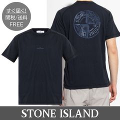 超人気・名作】ストーンアイランド/Tシャツ/ビッグ袖ロゴ/2XL/QR確認済 