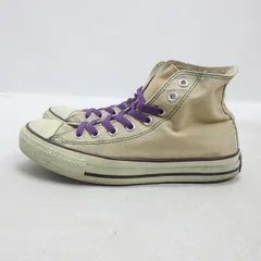 Q■【26cm】コンバース/CONVERSE ALL STAR HIキャンバススニーカー■ベージュMENS/8【中古】