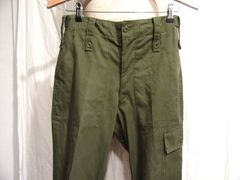 イギリス軍 実物放出品 ファティーグパンツ 表記W80L75 実寸W66～77cm L71cm ベイカーパンツ ブリティッシュアーミー ビンテージ 05