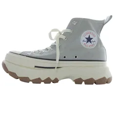 コンバース CONVERSE オールスター アール ALL STAR R TREKWAVE HI スニーカー ハイカット キャンバス 24.5cm グレー 1SD412のサムネイル