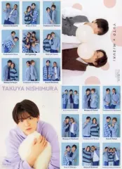 【中古】紙製品 Aぇ! group/高橋優斗＆井上瑞稀(HiHi Jets)/西村拓哉(Lil かんさい) ピンナップ(二つ折) WiNK UP 2023年12月号 綴じ込み付録