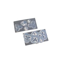 亀島商店 レジンクラフト用 ソフトモールド 多肉植物 立体型B 1組入 KAM-REJ-641 1