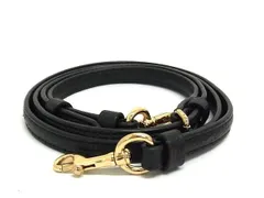 ■極美品■ COACH コーチ レザー バッグ用 クロスボディ ショルダーストラップ 斜め掛け ブラック系 BM8968