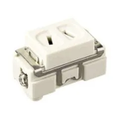 パナソニック(Panasonic) 機器用 DC用ハ型コンセント EG端子 ミルキー WCH1480W