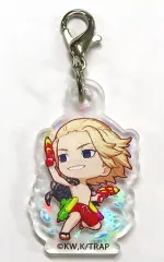 【中古】雑貨 佐野万次郎 アクリルチャーム 「東京リベンジャーズ×SMILE BASE CAFE」 スタンプカード特典