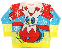 [중고] 아우터웨어 테츠노츠츠미 크리스마스 스웨터 Paldea's Christmas Market 풀 컬러 L 사이즈 [포켓 몬스터] 포켓몬 센터 한정