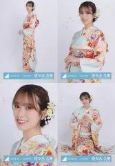 【中古】生写真(乃木坂46) ◇佐々木久美/日向坂46ランダム生写真【2022年振袖衣装】 4種コンプリートセット