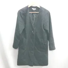 ◇ ⊇ THE SHOP TK ザ ショップ ティーケー 長袖 コート サイズM ブラック系 レディース E  【1410100055968】