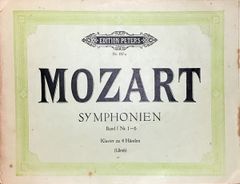モーツァルト 交響曲 第1巻（1?6番） (ピアノ4手)輸入楽譜 Mozart Symphonien ベーレンライター/Barenreiter 洋書