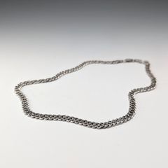 1900年頃 英国アンティーク 純銀製アルバートチェーン 56g 純銀メダルフォブ 1900年頃 英国アンティーク 純銀製アルバートチェーン 56g 純銀