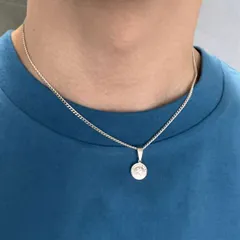 40センチ コインネックレス レディース シルバー RN