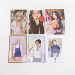 TWICE ミナ MINA MORE & MORE Taste of Love Eyes wide open 他 レンチキュラー カード フォト トレカ 6枚セット
