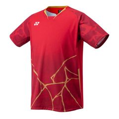 L】バドミントン 日本代表 ゲームシャツ 支給品 練習着 YONEX 桃田賢斗