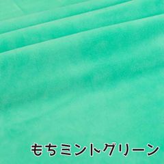 ぬい活　おもちボア　もちミントグリーン　ストレッチボア