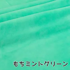 ぬい活　おもちボア　もちミントグリーン　ストレッチボア　ソフトボア