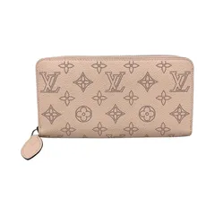 ルイヴィトン LOUIS VUITTON 長財布 ジッピーウォレット M61868 モノグラムマヒナ マグノリア レディース