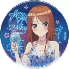 【中古】バッジ・ピンズ 中野三玖(通常 ver.) 「映画 五等分の花嫁 トレーディング缶バッジ Sweet Dreams」