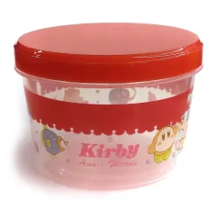 【中古】食器 カービィ＆ワドルディ/レッド あま～いものたっぷりコンテナ 「一番くじ 星のカービィ あま～いひととき。」 F賞