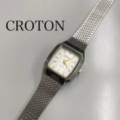 中古】クロトン 腕時計 レディース 手巻き シルバー：リサイクル
