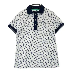 サイズ：S CALLAWAY キャロウェイ  半袖ポロシャツ 総柄 ホワイト系 [240101348719]# ゴルフウェア レディース ストスト