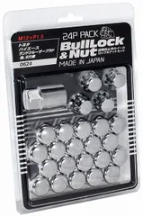協永産業/KYO-EI ブルロック ロック＆ナットセット クロームメッキ M12×P1.5 6穴車用 入数：1セット(ナット20個/ロック4個) 0624