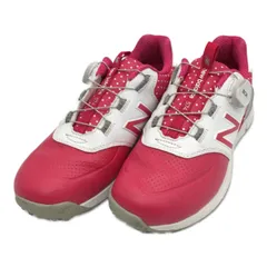 【美品】 ニューバランス ゴルフシューズ ピンク BOA 24 〜 25 cm New Balance ニューバランス ゴルフシューズ 蛍光ピンク NBJ