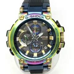 ☆美品 ★箱・保証書付き【CASIO】カシオ G-SHOCK MT-G Bluetooth搭載 MTG-B1000RB-2AJR ソーラー電波 メンズ_734817【ev10】