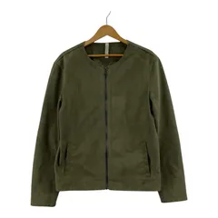 ZARA MAN ザラマン フェイクスエード ジップアップジャケット sizeEUR M/カーキ