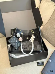 CHANEL ノベルティ　メッシュトートバッグ keeam10554-1.jpg