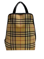 極美品 バーバリー ノバチェック リュック バックパック キャンバス ブラウン 楽天市場】【バッグ】BURBERRY バーバリー バックパック