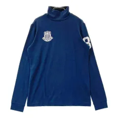 サイズ：1 PEARLY GATES パーリーゲイツ  ハイネック 長袖Tシャツ  ネイビー系 [240101363323]# ゴルフウェア レディース ストスト