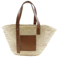 希少美品♡ LOEWE レザー トートバッグ ハンドバッグ ベージュ パイピング LOEWE バッグ