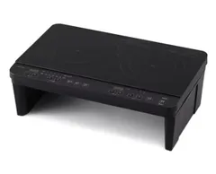 2口IHコンロスタンド付き ブラック アイリスオーヤマ IHK-WT41S-B