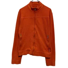 champion フリースジャケット L オレンジ チャンピオン ジップアップ ポケット付き アウトドア 古着卸 アメリカ仕入 a611-5363