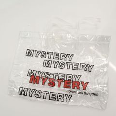 コムデギャルソン ミステリービニール トートバッグ  クリア COMME des GARCONS メンズ