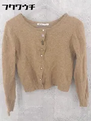 ◇ ◎ ehka sopo エヘカ ソポ SM2 サマンサ モスモス ウール 長袖 カーディガン ブラウン系 レディース  【1002800332625】