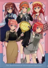 【中古】クリアファイル 集合 描き下ろしA4クリアファイル 「五等分の花嫁∽」