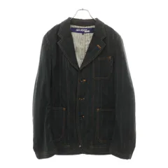 JUNYA WATANABE COMME des GARCONS (ジュンヤワタナベ コムデギャルソン) 02AW ステッチデザイン テーラードジャケット グリーン WG-J002のサムネイル