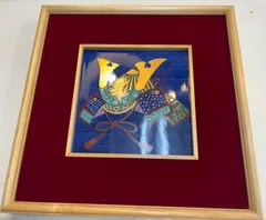 源右衛門　お雛様　陶板 源右衛門 お雛様 陶板