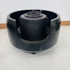 茶道具 未使用 名流家元 合金面取風炉 古銅色 野々田式 風炉型電熱器 釜 釜環 楽天市場】【茶器/茶道具 土風炉/紅鉢 電熱風炉】 電熱式 白