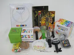  中古品 関ジャニ∞ SUPER EIGHT のみ 壁掛け時計 スノードーム ∞型クッション オルゴール ペンライト 等 グッズセット