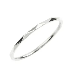 【シルバー × 25号】[Cream dot. クリームドット公式] リング 指輪 レディースステンレス製 ピンキーリング 金属アレルギー つけっぱなし 大きいサイズ 多面カット 大人