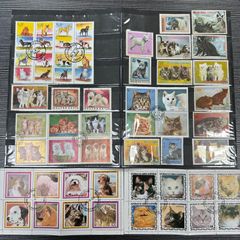 海外切手　猫　犬（管理番号 462401076405）