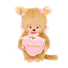 ラブハッピーエンジェル モンチッチ Mサイズ 女の子 ぬいぐるみ Amazon.co.jp: 【モンチッチ】ラブハッピーエンジェル