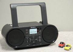 SONY 日本語表記のBluetooth搭載 USB/SD/CDラジオZS-RS81BT