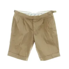 【中古】ジェルマーノ GERMANO Trendy ストレッチ コットン ショートパンツ ベージュ【サイズ48】【メンズ】のサムネイル